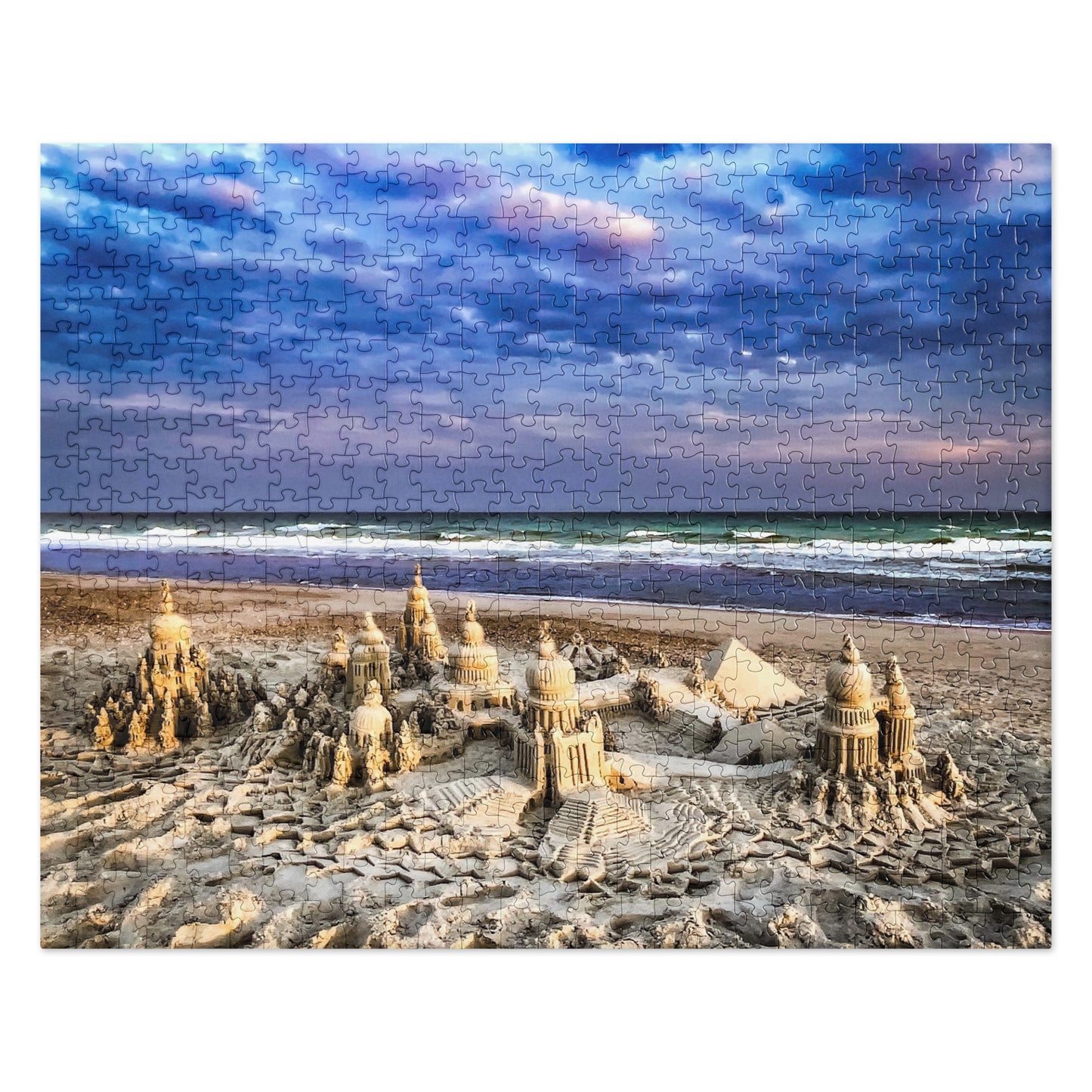 Sunset with Waves Jigsaw puzzle